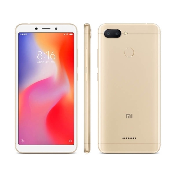 მობილური ტელეფონი XIAOMI REDMI 6 (GLOBAL VERSION) 4GB64GB DUAL SIM LTE GOLD