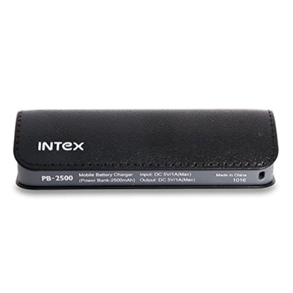 პორტატული დამტენი 3696- INTEX Mobile Power Bank PB03 2500MaH