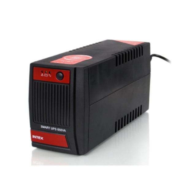 UPS უწყვეტი კვების წყარო - INTEX 650VA MAESTRO WITH 2 SOCKET IT-C650M-12V Load capacity 360W