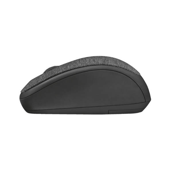 მაუსი TRUST YVI FABRIC WIRELESS MOUSE - BLACK