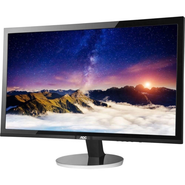 მონიტორი AOC 27" Q2778VQE LED LCD Monitor HDMI DisplayPort DVI VGA 2560x1440 WQHD Widescreen - Black