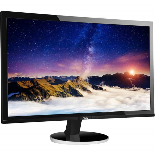 მონიტორი AOC 27" Q2778VQE LED LCD Monitor HDMI DisplayPort DVI VGA 2560x1440 WQHD Widescreen - Black