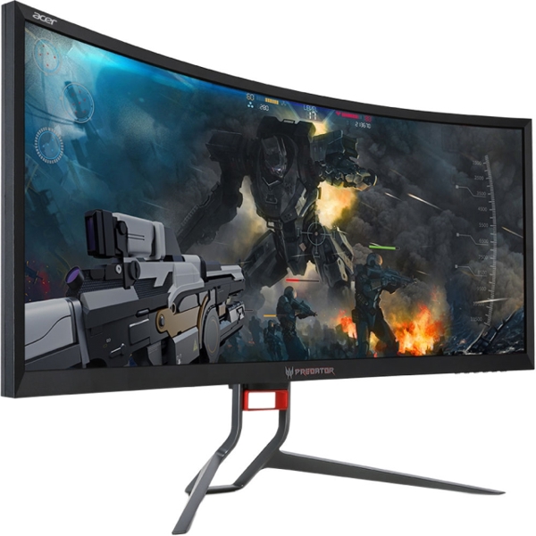 მონიტორი Acer Predator Z35 Screen: 88.9 cm (35") Curved UW-QHD (3440 x 1440) 4 ms GTG 21:9 LED -4°to35° 16.7 Million Colours 300 cd/m² NVIDIA G-SYNC™ / Speakers Yes / HDMI /USB /DisplayPort
