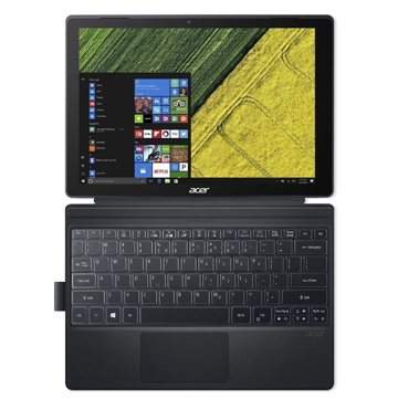 პლანშეტური კომპიუტერი ACER Tablet Switch 5 Core i3 SW512-52 12.0'' (2160*1440), IPS/Intel Core i5 (7th Gen Intel)/4GB/128GB/Windows 10 Home 64-bit (+Win Ink)/front 2MP +Rear 5MP/4870mAh, 10.5 hrs (fast charging)/Fingerprint , Backlit KB, Active Pen(MSFT protocol), USB 3.1 Typ