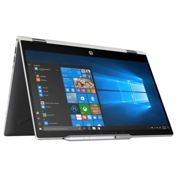  HP COMPAQ PAVILION X360  14." FHD  IPS  TOUCH   I58250UQ, 8GB, 128GB+1TB, GEFORCE MX130 2GB , W10H,  NATURAL SILVER