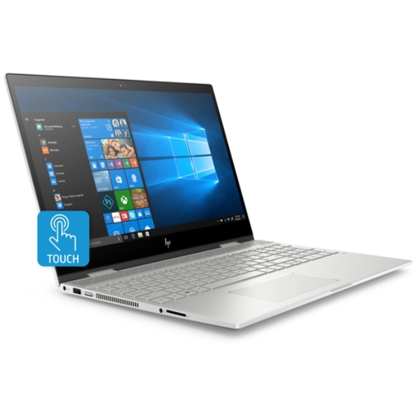 ნოუთბუქი HP COMPAQ HP ENVY X360  15.6"  FHD TOUCH  I7-8550U,  16GB,  1TB + 256GB SSD,  GEFORCE MX150 4GB, W10H6,  SILVER