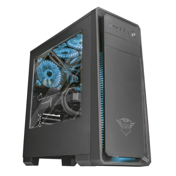 ქულერი TRUST GXT762B ILLMN CASEFN BLU