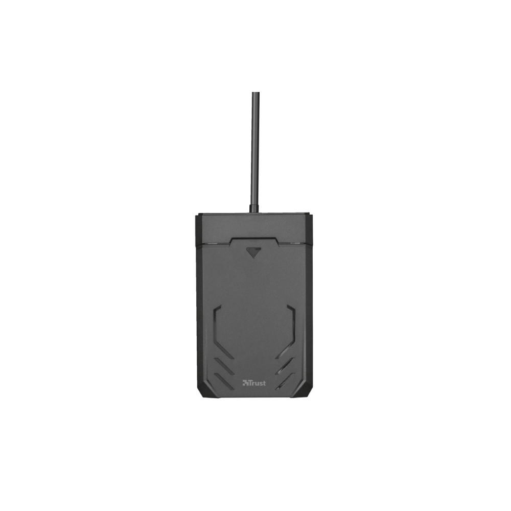 მყარი დისკის ქეისი TRUST EXTERNAL HDD CASE 2.5"/ USB 3.1 gen-1: supports data transfers up to 5Gbps / UASP support / Power source USB- Grey