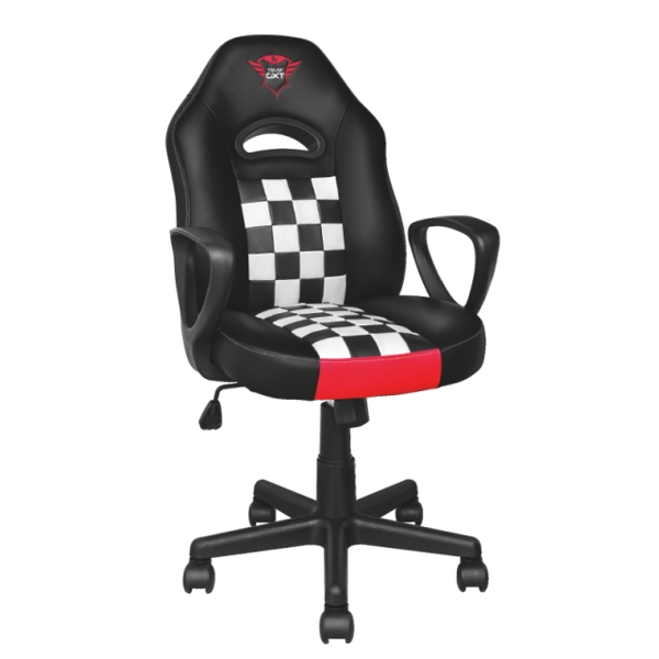 გეიმერის სკამი TRUST GXT 702 RYON JUNIOR Max. weight 80 kg / GAMING CHAIR- Black /Red