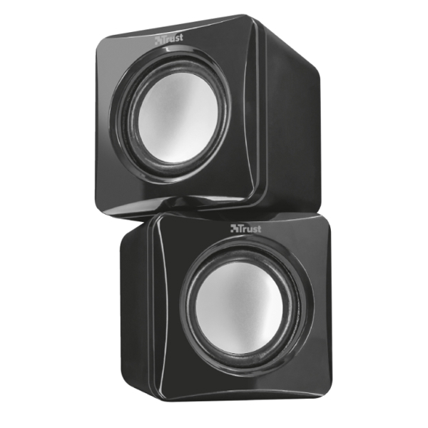 დინამიკი TRUST ZIVA COMPACT 2.0 SPEAKER SET USB powered; no wall power needed / Volume control - BLACK