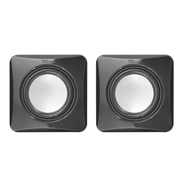 დინამიკი TRUST ZIVA COMPACT 2.0 SPEAKER SET USB powered; no wall power needed / Volume control - BLACK