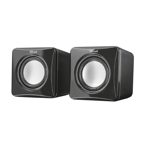 დინამიკი TRUST ZIVA COMPACT 2.0 SPEAKER SET USB powered; no wall power needed / Volume control - BLACK