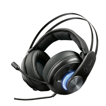 ყურსასმენი TRUST GXT 383 DION 7.1 BASS VIBRATION HEADSET / 113 dB / USB /3.5mm audio / PS4, Xbox One/