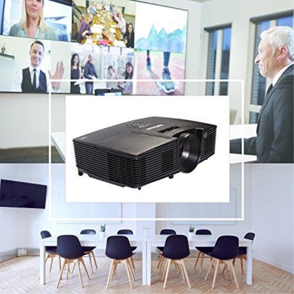 პროექტორი InFocus IN112XA Projector, DLP SVGA 3600 Lumens 3D Ready 2HDMI with Speakers