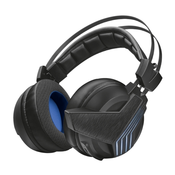 ყურსასმენი TRUST GXT 393 MAGNA WIRELESS 7.1 SURROUND GAMING HEADSET / Virtual 7.1 surround / Up to 15m wireless range / Built-in microphon/101 dB