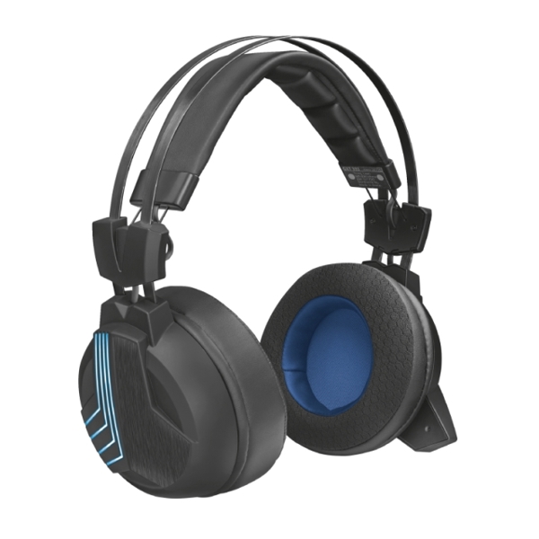 ყურსასმენი TRUST GXT 393 MAGNA WIRELESS 7.1 SURROUND GAMING HEADSET / Virtual 7.1 surround / Up to 15m wireless range / Built-in microphon/101 dB