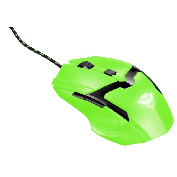 მაუსი TRUST GXT 101-SG SPECTRA GAMING MOUSE - GREEN