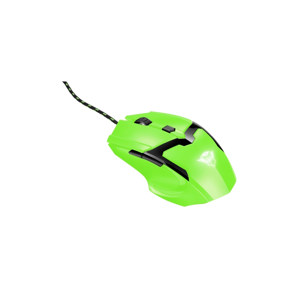 მაუსი TRUST GXT 101-SG SPECTRA GAMING MOUSE - GREEN