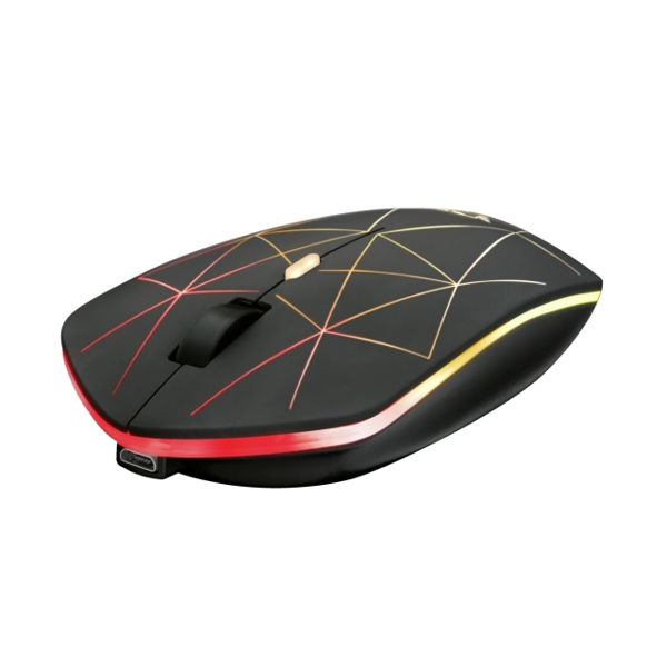 TRUST GXT 117 STRIKE WIRELESS GAMING MOUSE / Built-in rechargeable battery for up to [30h] playtime /Speed select button (600-1400 dpi) /LED illumination can be switched on/off