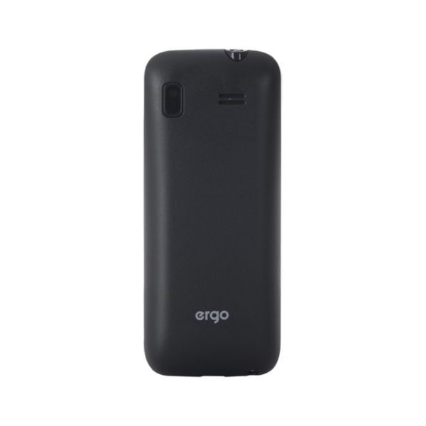 მობილური ტელეფონი ERGO F182(black) Dual-SIM Display: 1,77" TFT, 128x160 pix Camera:0.3 MP 600 mAh, Li-ion Bluetooth, MP3-Player Supports microSDHC 111 x 47 x 13,9 mm 65 gr