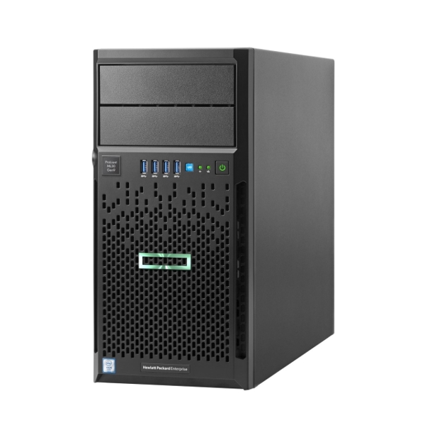 სერვერის კომპიუტერი HPE ML30 (P03704-425) Intel Xeon E3-1220 v6 4 core, 3 GHz, 8 MB RAM 8GB DDR4 