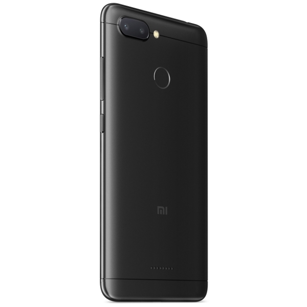 მობილური ტელეფონი Xiaomi Redmi 6 Black (M1804C3DG), 5.45'' 18:9 1440x720, 2.0GHz, 8 Core, 4GB RAM, 64GB, up to 256GB flash, 12Mpix+5Mpix/5Mpix, 2 Sim, 2G, 3G, LTE, BT v4.2, Wi-Fi, GPS, Glonass, 3000mAh, 146g, 147.5x71.5x8.3