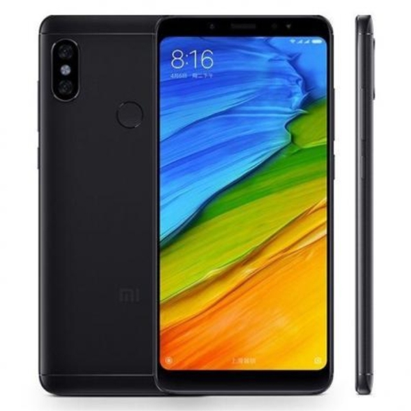 მობილური ტელეფონი  Xiaomi Redmi Note 5 Black (M1803E7SG), 5,99" 2160x1080, 1.8GHz, 8 Core, 3GB RAM, 32GB, up to 128GB flash, 12Mpix+5Mpix/13Mpix, 2 Sim, 2G, 3G, LTE, IRDA, BT, Wi-Fi, GPS, Glonass, Micro-USB, 4000mAh, 181g, 158,6x75,4x8,05