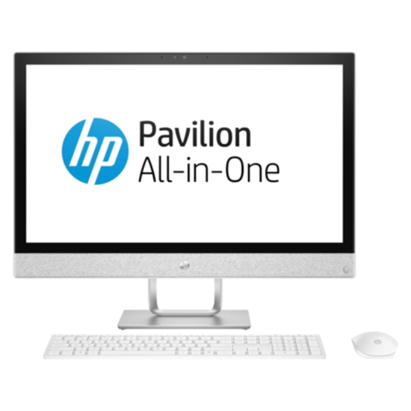 All in One კომპიუტერი HP PAVILION 24 (4GL90EA) WHITE 23.8 (1920 x 1080) Intel Core i3-8100T 4 GB,1 TB Intel UHD Graphics 630 