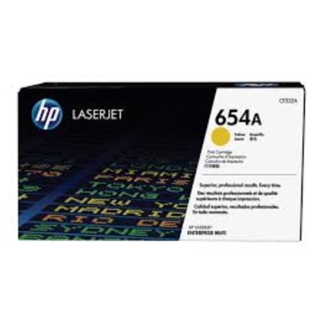 კარტრიჯი HP 654A Yellow Original LaserJet Toner Cartridge (CF332A)