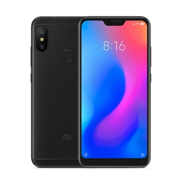 მობილური ტელეფონი Xiaomi Mi A2 Lite Black (M1805D1SG), 5.84" 1080x2280, 2.0GHz, 8 Core, 3GB RAM, 32GB, 12Mpix+5Mpix/5Mpix, 2 Sim, 2G, 3G, LTE, BT v4.2, Wi-Fi, GPS / AGPS, GLONASS, 4000mAh, Android One, 178g, 149.33x71.68x8.75