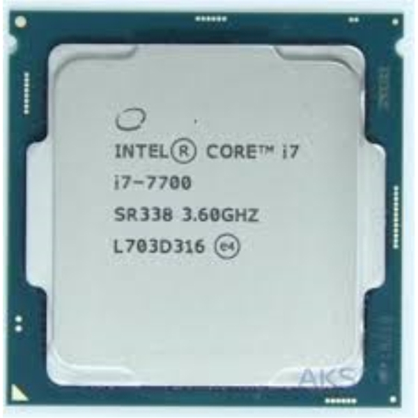 პროცესორი INTEL CORE i7-7700 8 MB CACHE 3.6 GHZ TRAY (CM8067702868314)