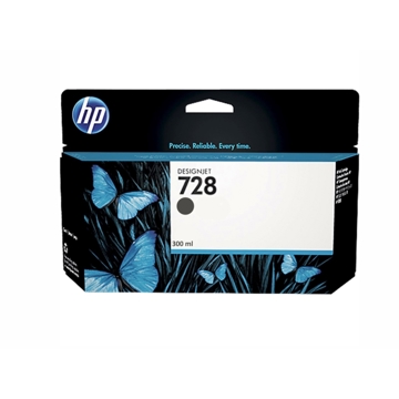 HP 728 300-ml Matte Black DesignJet Ink Cartridge