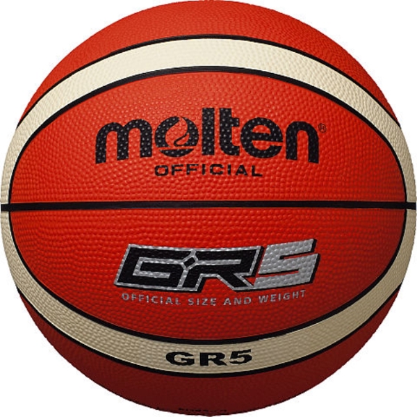 Molten 634MOBGR5OI, Size 5, Basketball Ball, Orange