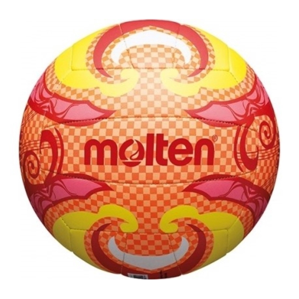 ფრენბურთის ბურთი Molten 632MOV5B1502O, Size 5, Volleyball Ball, Orange/Red