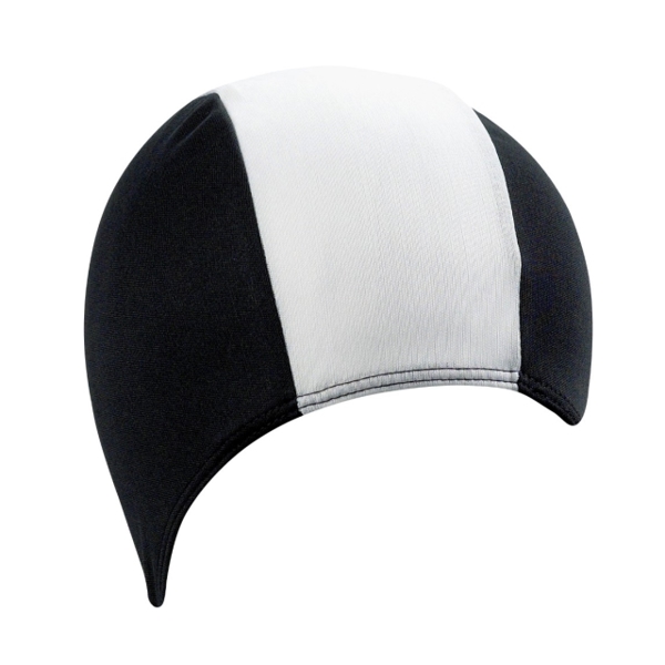 საცურაო ქუდი BECO Textile swimming cap PES 7723 01 black/white