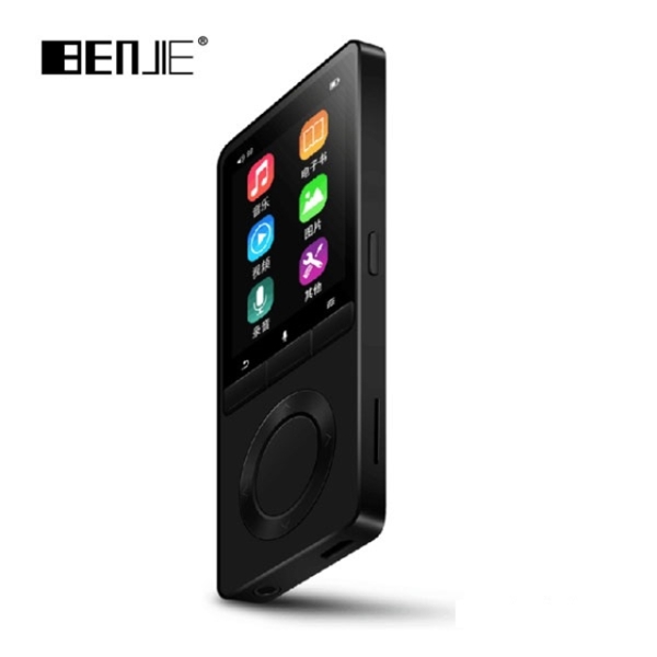 MP3 ფლეიერი Benjie  M66  Digital Music Player with multiple languages and built-in speaker Bluetooth 8GB flash memory black