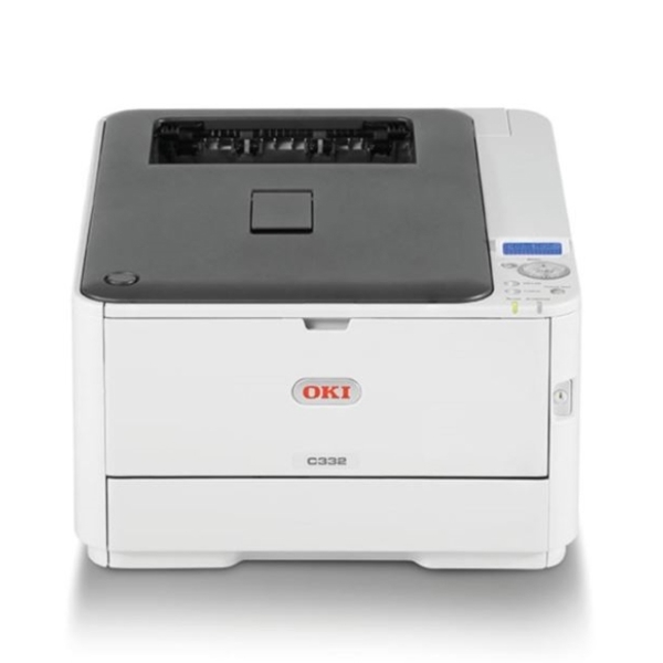 ფერადი ლაზერული პრინტერი OKI C332dnw A4 Colour LED Laser Printer 26ppm colour, 30ppm mono / Memory 1GB RAM / Duplex / Network / WiFi
