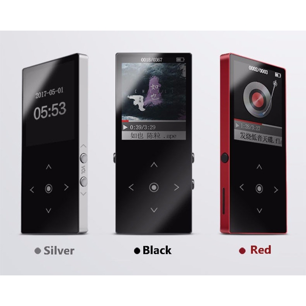 MP3 ფლეიერი Benjie BJ-M42 touch key Bluetooth player 8GB MP3 music player