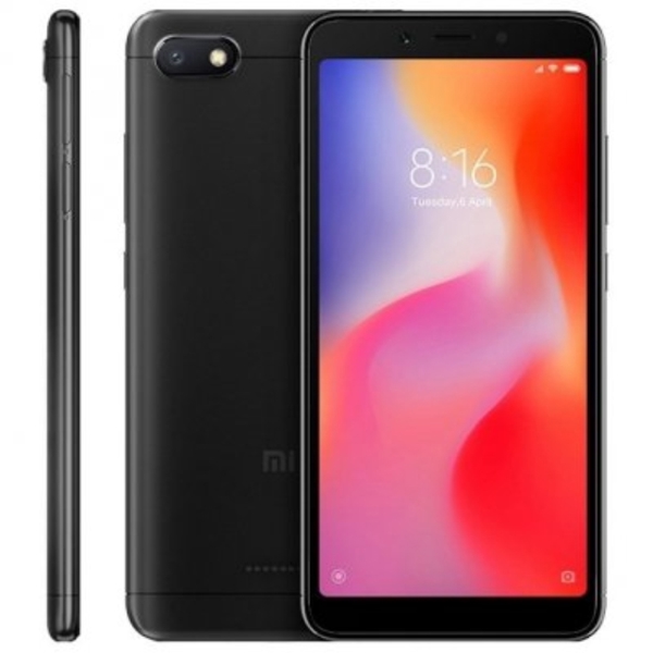 მობილური ტელეფონი Xiaomi Redmi 6A 2 / 16Gb შავი M1804C3CG / X19840 Smartphone