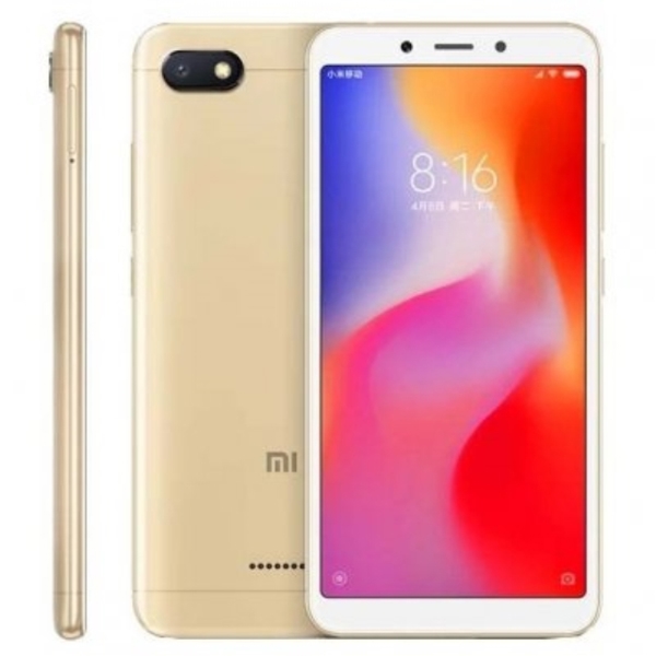 მობილური ტელეფონი Xiaomi Redmi 6A 2 / 16Gb ოქროსფერიM1804C3CG / X18988 Smartphone