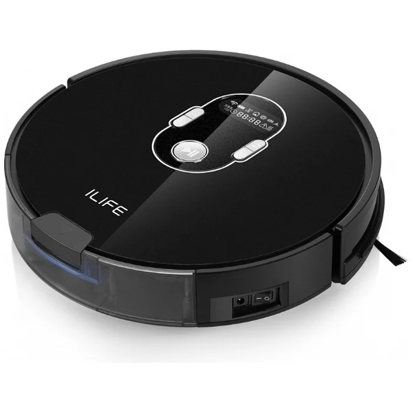 რობოტი მტვერსასრუტი ILIFE  A7 Robot vacuum cleaner, Smart Planned Cleaning Robot Vacuum with APP Control, The power of technology,  User-friendly & anti-stuck,  New exterior design.