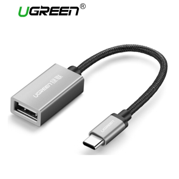 USB კაბელი UGREEN US203 (40326) USB Type C to USB OTG Cable USB 2.0