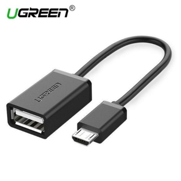 USB კაბელი UGREEN US133 (10396) Micro USB to USB Female OTG Cable