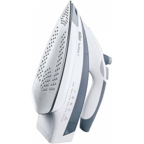 უთო  BRAUN TS785ESTP, 2400W, white / gray