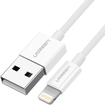 Ugreen US155 (20728) Lightning to USB cable 1m  MFi White