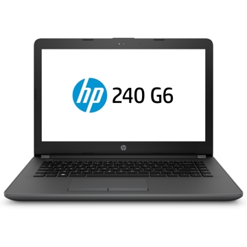 ნოუთბუქი HP UMA i3-7020U 240 G6 / 14 HD SVA AG / 4GB 1D DDR4 / 500GB 5400 / DOS2.0 / DVD-Writer / 1yw / Jet kbd TP / Intel 3168 AC 1x1+BT 4.2 / Dark Ash Silver Textured with VGA Webcam / SeaShipment