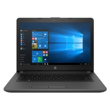 ნოუთბუქი HP UMA i5-7200U 240 G6 / 14 HD SVA AG / 8GB 1D DDR4 / 256GB TLC with Connector / DOS2.0 / DVD-Writer / 1yw / Jet kbd TP / Intel 3168 AC 1x1+BT 4.2 / Dark Ash Silver Textured with VGA Webcam / SeaShipment