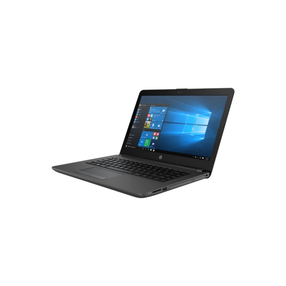 ნოუთბუქი HP UMA i5-7200U 240 G6 / 14 HD SVA AG / 8GB 1D DDR4 / 256GB TLC with Connector / DOS2.0 / DVD-Writer / 1yw / Jet kbd TP / Intel 3168 AC 1x1+BT 4.2 / Dark Ash Silver Textured with VGA Webcam / SeaShipment