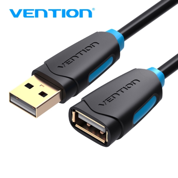 კაბელი VENTION CBCBJ USB2.0 Extension Cable 5M Black