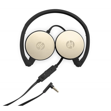 ყურსასმენი HP Stereo Headset H2800 (Black w. Silk Gold)